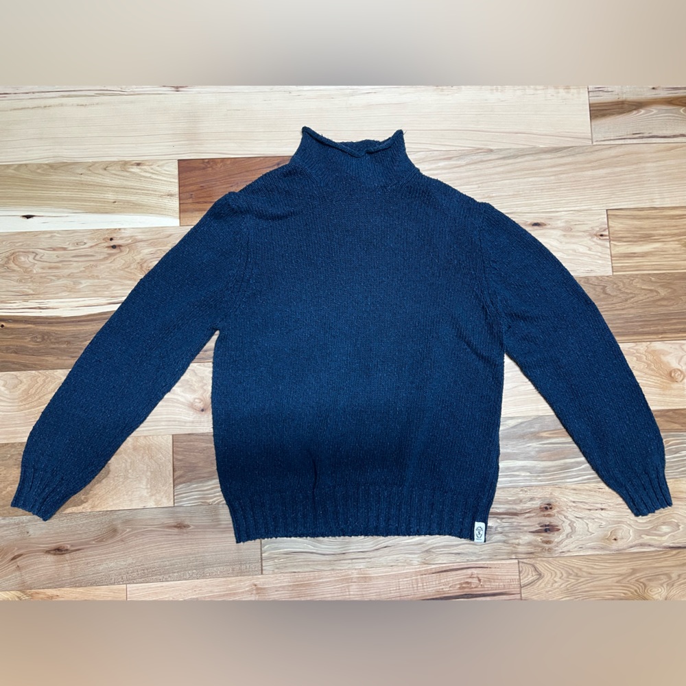 Todd Snyder Deep Blue Knit Sweater